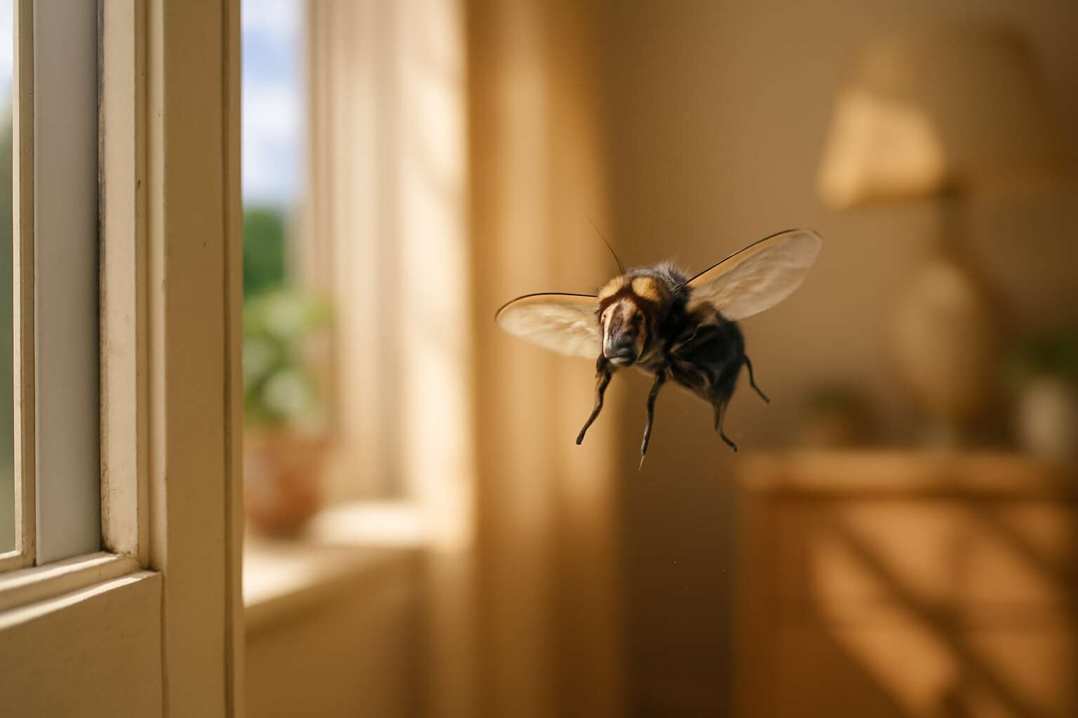 flies getting into house