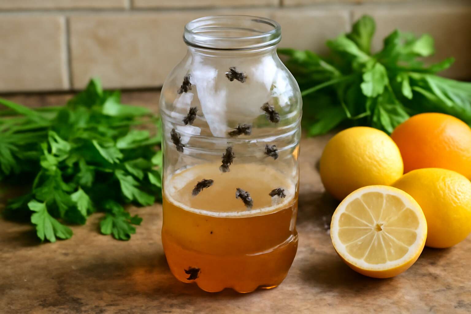 fly traps homemade recipe