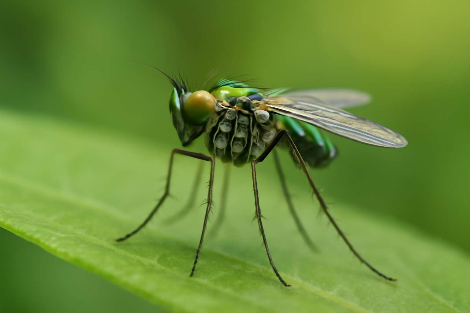 flies with long legs