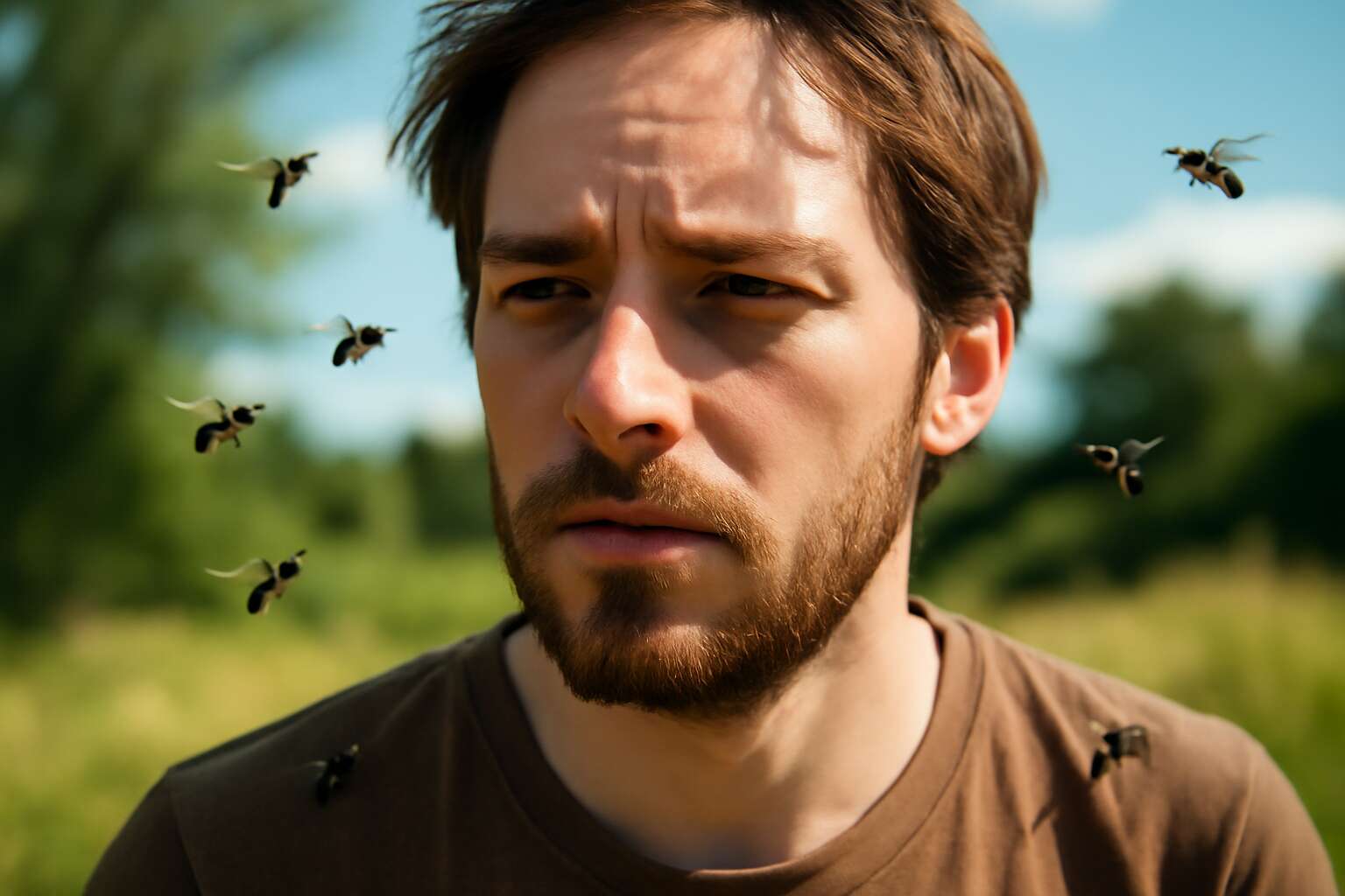 why flies are attracted to me