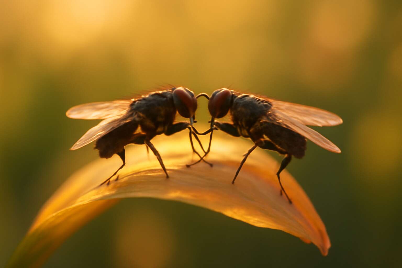 when flies fall in love
