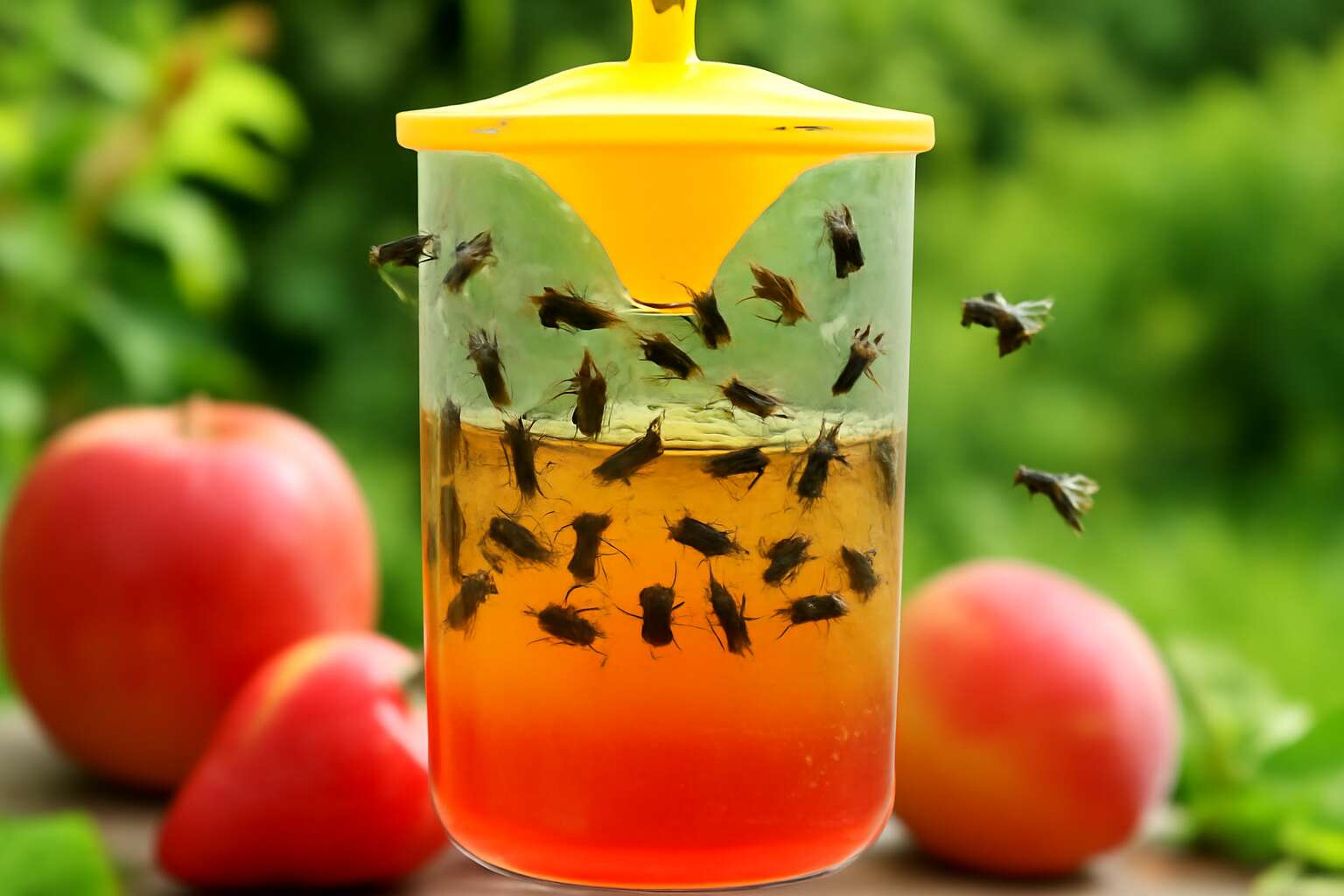 fly traps liquid