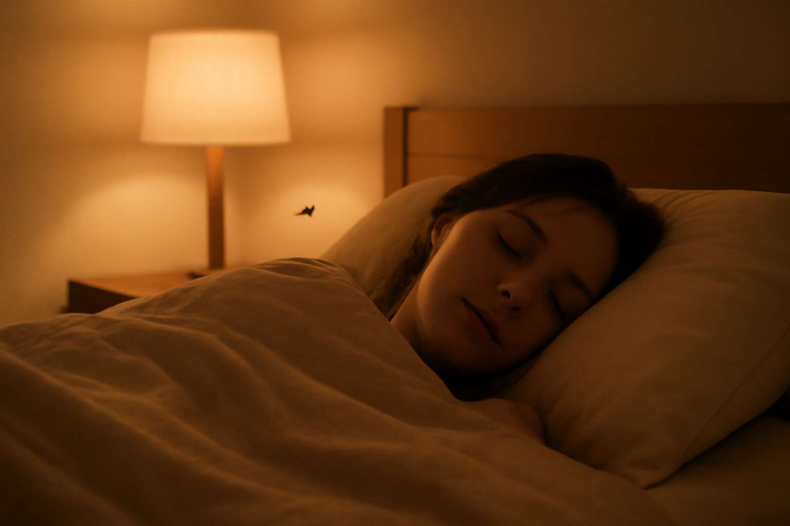 will flies land on me when i sleep