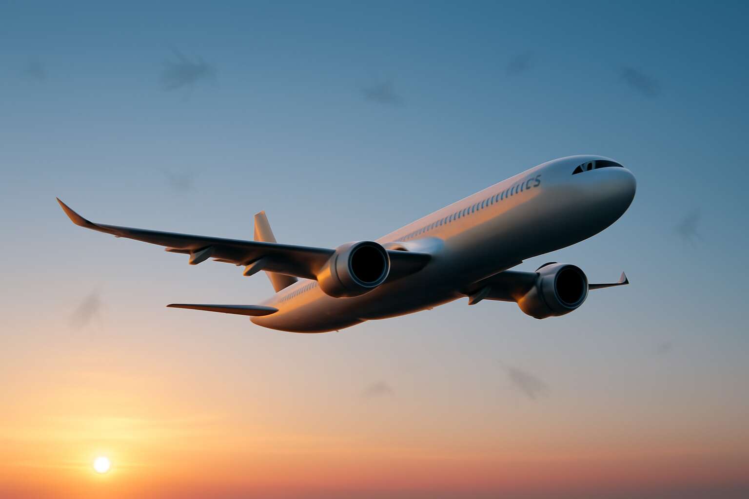 flies or flys airplane