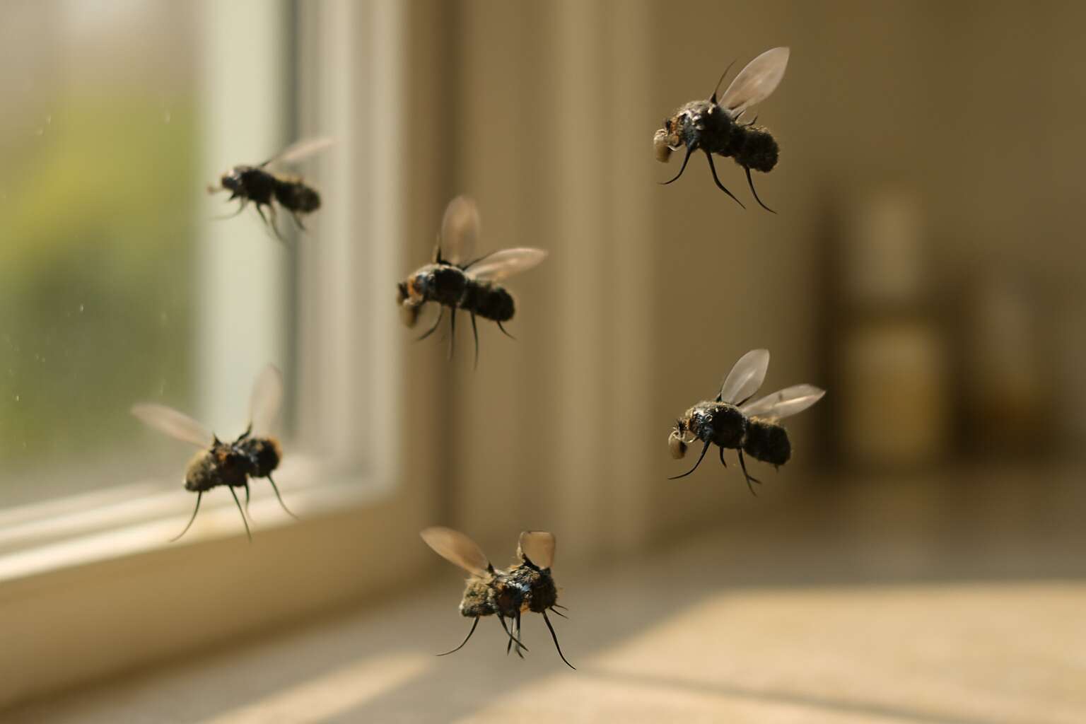 flies keep appearing in my house