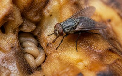 Flies laying maggots, what you need to know.