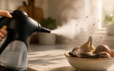 Will hot steam kill fruit flies? Here’s how.